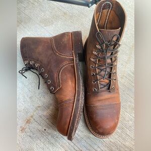 Red Wing Iron Rangers (Copper) - Worn Twice With 3 BONUS ITEMS!